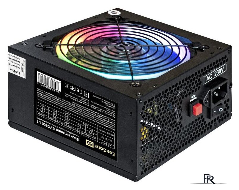 Блок питания ExeGate EVO800-LT EX289069RUS - Изображение №1 — Интернет-магазин ПроЗаказ