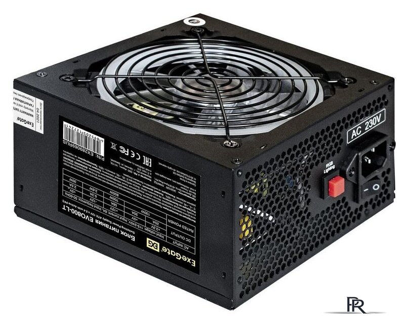 Блок питания ExeGate EVO800-LT EX289069RUS - Изображение №2 — Интернет-магазин ПроЗаказ
