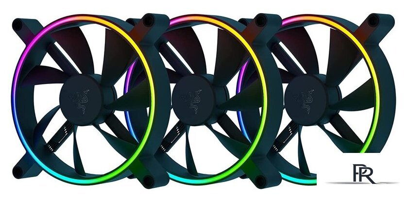 Комплект вентиляторов для корпуса Razer Kunai Chroma 140mm 3 Fans RC21-01810200-R3M1 - Изображение №1 — Интернет-магазин ПроЗаказ