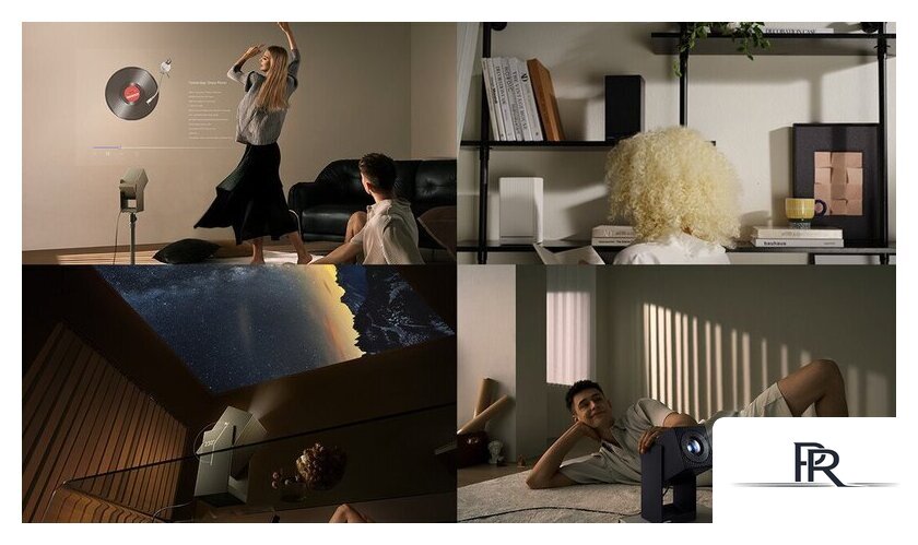 Проектор Wanbo Cube 2 Pro (темно-синий) - Изображение №8 — Интернет-магазин ПроЗаказ