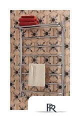 Полотенцесушитель TERMINUS Анкона П8 500x850 с полкой (хром) - Изображение №2 — Интернет-магазин ПроЗаказ