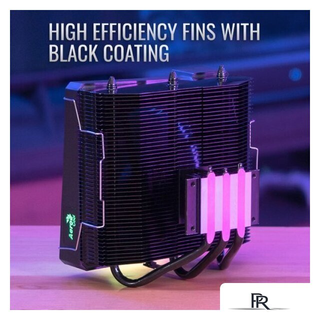 Кулер для процессора AeroCool Cylon 3H ARGB PWM 4P - Изображение №5 — Интернет-магазин ПроЗаказ