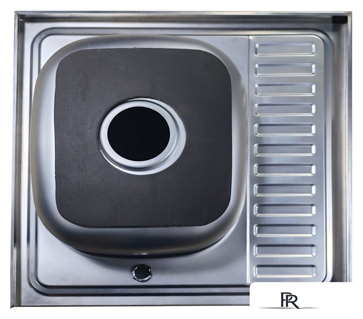 Кухонная мойка AKS Накладная 60x60 левая (полированная) - Изображение №2 — Интернет-магазин ПроЗаказ