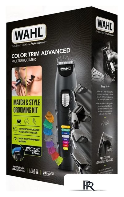 Триммер для бороды и усов Wahl 09893.0464 Color Trim - Изображение №4 — Интернет-магазин ПроЗаказ