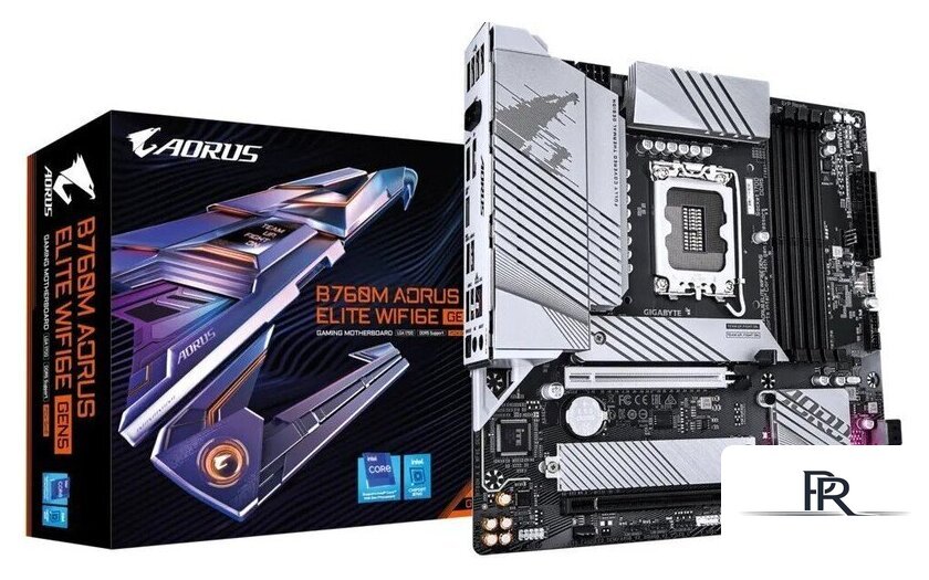 Материнская плата Gigabyte B760M Aorus Elite WiFi6E Gen5 - Изображение №4 — Интернет-магазин ПроЗаказ