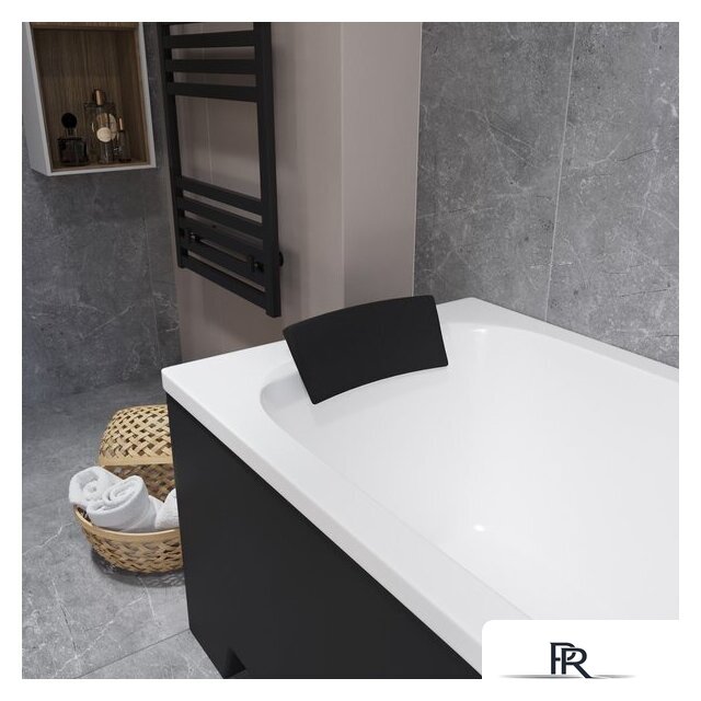 Ванна Lauter Sophia 160 21205160 (с ножками, черным подголовником и черным лиц.экраном) - Изображение №14 — Интернет-магазин ПроЗаказ