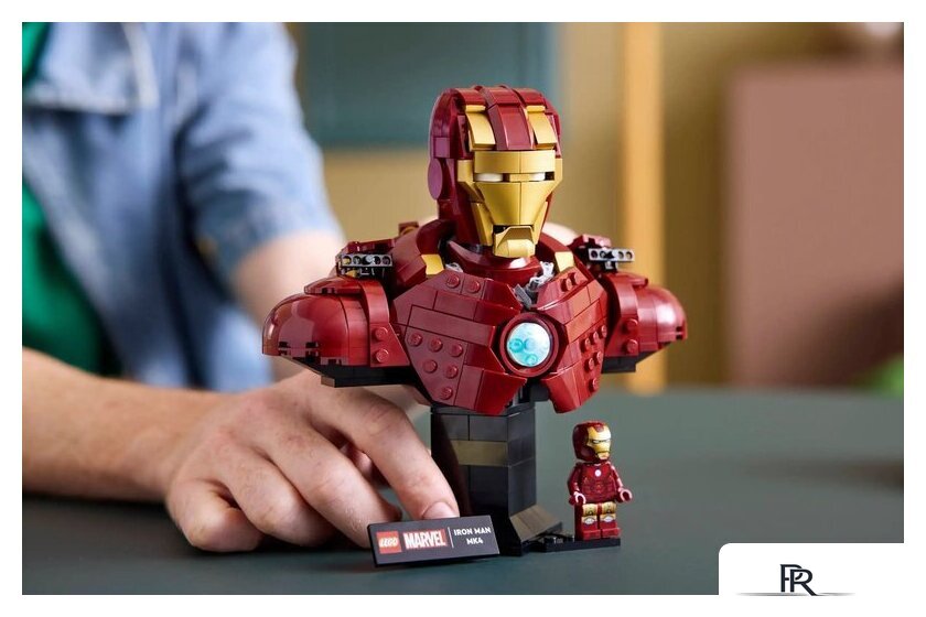 Конструктор LEGO Marvel 76327 Бюст Железного Человека MK4 - Изображение №7 — Интернет-магазин ПроЗаказ