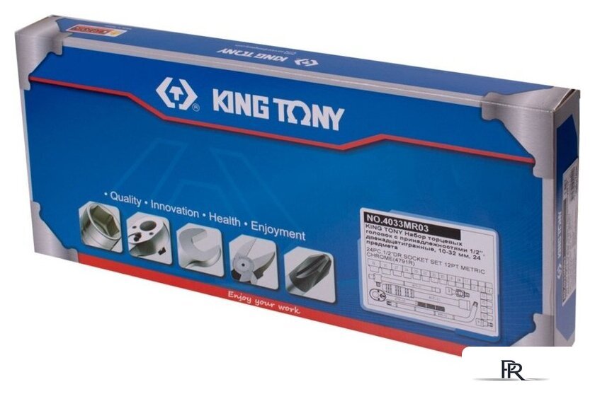Универсальный набор инструментов King Tony 4033MR03 (24 предмета) - Изображение №8 — Интернет-магазин ПроЗаказ
