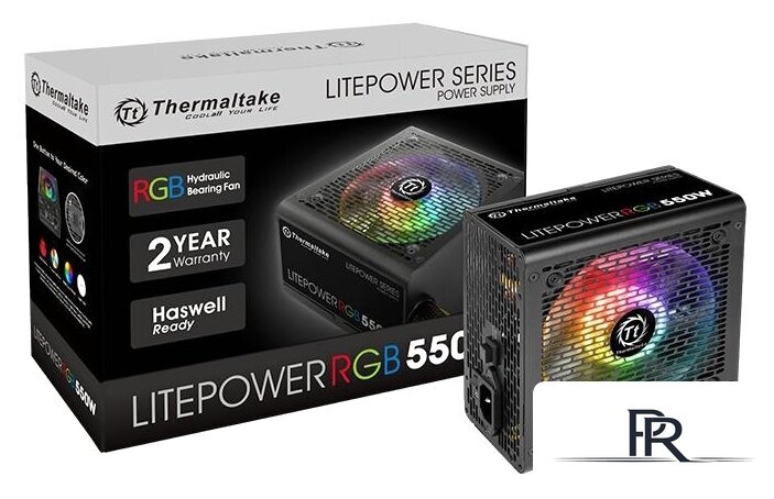 Блок питания Thermaltake Litepower RGB 550W LTP-550AL2NK - Изображение №6 — Интернет-магазин ПроЗаказ