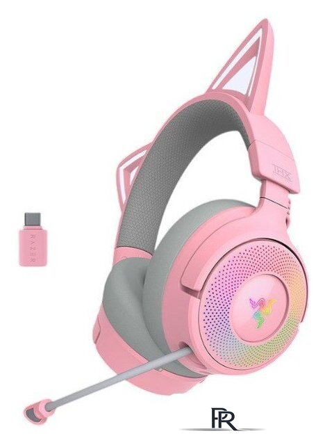 Наушники Razer Kraken Kitty V3 Pro (розовый) - Изображение №2 — Интернет-магазин ПроЗаказ
