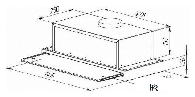 Кухонная вытяжка Zigmund & Shtain K 015.6 W - Изображение №2 — Интернет-магазин ПроЗаказ