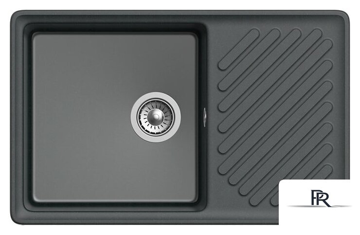 Кухонная мойка GranFest QUARZ GF-ZL52 (черный) - Изображение №1 — Интернет-магазин ПроЗаказ