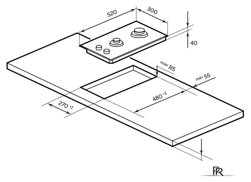 Варочная панель LEX GVG 324 BBL - Изображение №4 — Интернет-магазин ПроЗаказ