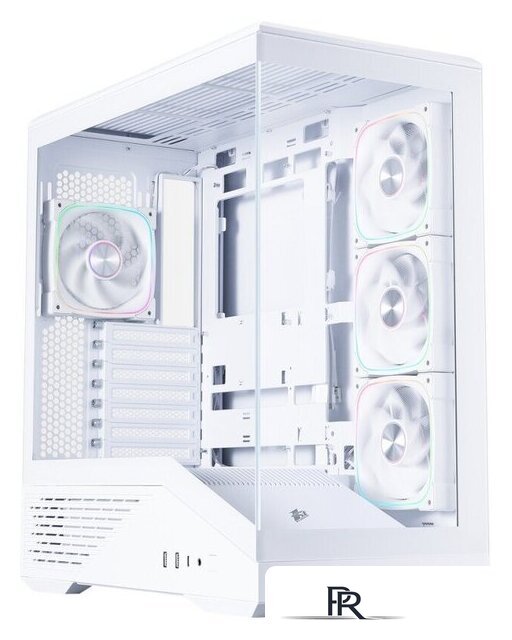 Корпус 1stPlayer GM7 ARGB GM7-WH-3FN7R-W-1FN7-W (белый) - Изображение №1 — Интернет-магазин ПроЗаказ