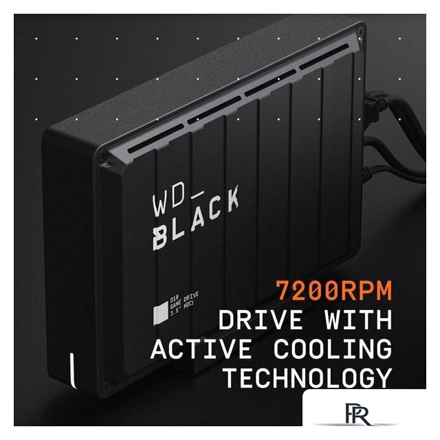 Внешний накопитель WD Black D10 Game Drive 8TB WDBA3P0080HBK - Изображение №10 — Интернет-магазин ПроЗаказ