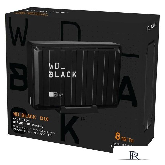 Внешний накопитель WD Black D10 Game Drive 8TB WDBA3P0080HBK - Изображение №7 — Интернет-магазин ПроЗаказ