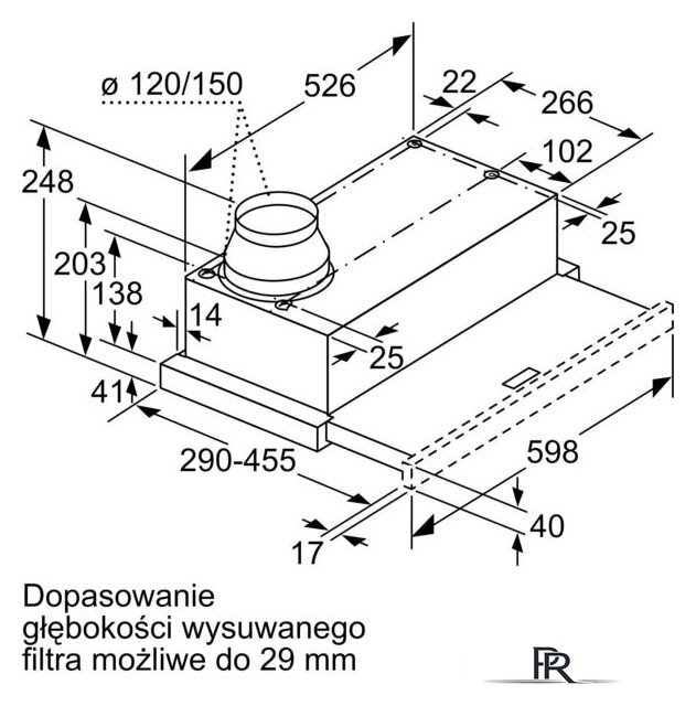 Кухонная вытяжка Bosch DFL063W56 - Изображение №6 — Интернет-магазин ПроЗаказ