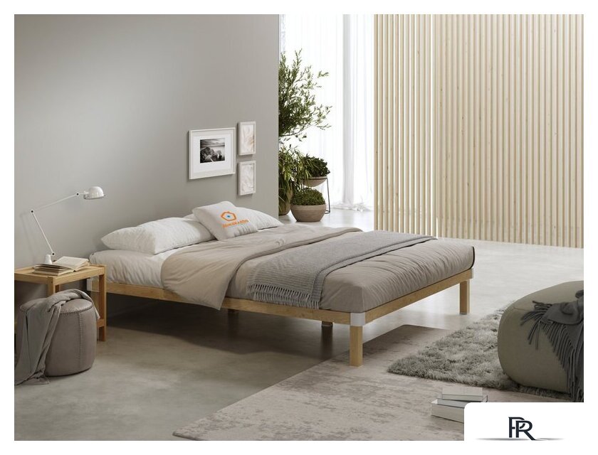 Кровать Домаклево Канапе 2 140x200 (береза/натуральный) - Изображение №4 — Интернет-магазин ПроЗаказ