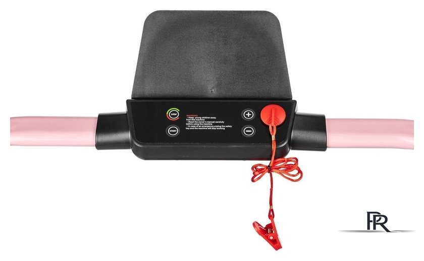 Электрическая беговая дорожка Sundays Fitness Simple Line А01 Plus (розовый) - Изображение №6 — Интернет-магазин ПроЗаказ