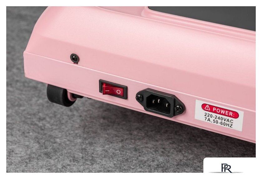 Электрическая беговая дорожка Sundays Fitness Simple Line А01 Plus (розовый) - Изображение №10 — Интернет-магазин ПроЗаказ