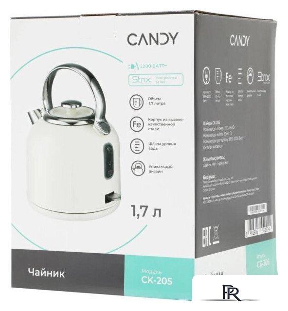 Электрический чайник Candy CK-205 - Изображение №2 — Интернет-магазин ПроЗаказ