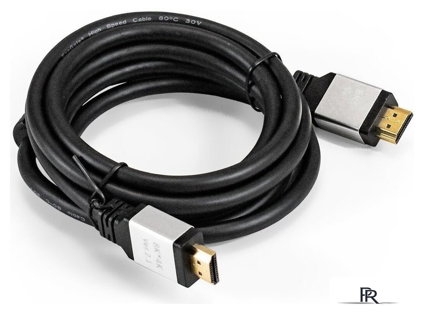 Кабель ExeGate EX-CC-HDMI8K-2.0 HDMI - HDMI (2 м, черный) - Изображение №1 — Интернет-магазин ПроЗаказ