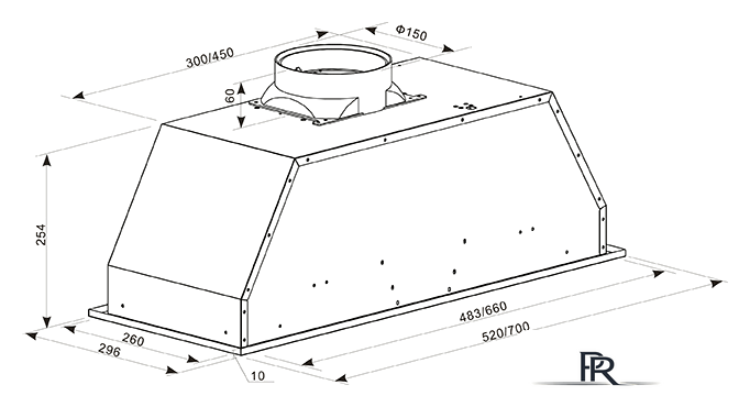 Кухонная вытяжка Making Oasis Everywhere UM-52S (A) - Изображение №2 — Интернет-магазин ПроЗаказ