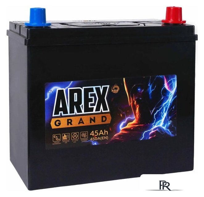 Автомобильный аккумулятор AREX Grand Asia R+ (45 А·ч) - Изображение №3 — Интернет-магазин ПроЗаказ