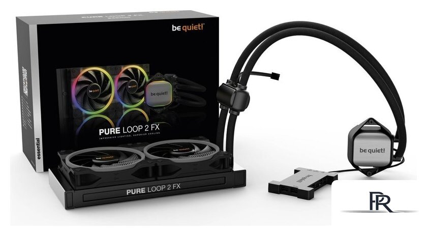 Система жидкостного охлаждения для процессора be quiet! Pure Loop 2 FX 240mm BW013 - Изображение №3 — Интернет-магазин ПроЗаказ