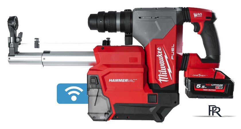 Перфоратор Milwaukee M18 ONE FHPX DEL-552C Fuel One-Key 4933478498 (с 2-мя АКБ, кейс) - Изображение №1 — Интернет-магазин ПроЗаказ