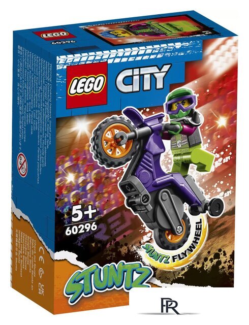 Конструктор LEGO City 60296 Акробатический трюковый мотоцикл - Изображение №1 — Интернет-магазин ПроЗаказ