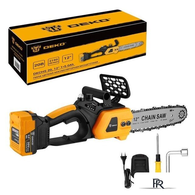 Аккумуляторная пила Deko DKCHS 20 085-2001 (с 1-им АКБ) - Изображение №1 — Интернет-магазин ПроЗаказ