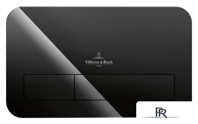 Панель смыва Villeroy & Boch ViConnect 922400RB (черный глянцевый) - Изображение №1 — Интернет-магазин ПроЗаказ