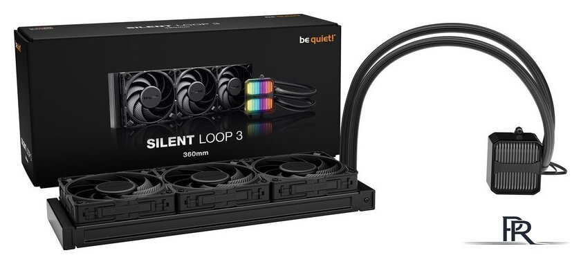 Система жидкостного охлаждения для процессора be quiet! Silent Loop 3 360mm BW025 - Изображение №6 — Интернет-магазин ПроЗаказ
