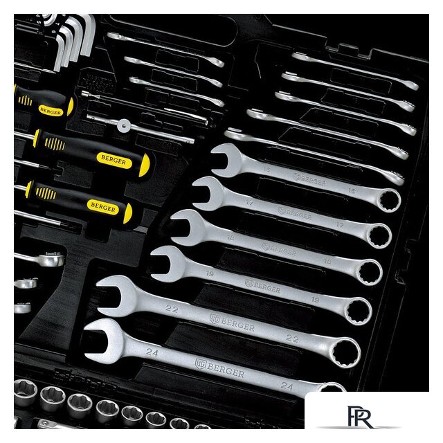 Универсальный набор инструментов Berger BG141-1214 (141 предмет) - Изображение №7 — Интернет-магазин ПроЗаказ