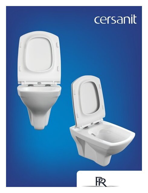 Унитаз подвесной Cersanit Carina New Clean On с инстал. Link Pro (с кнопкой Twins 63534 черный/золото) - Изображение №11 — Интернет-магазин ПроЗаказ