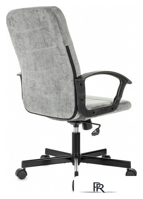 Офисное кресло Бюрократ Triest (серый Fabric Light-19) - Изображение №5 — Интернет-магазин ПроЗаказ