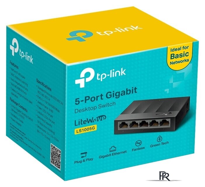 Неуправляемый коммутатор TP-Link LS1005G - Изображение №2 — Интернет-магазин ПроЗаказ