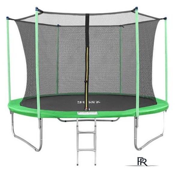 Батут Happy Jump 10ft-i Pro 312 см с внутренней сеткой и лестницей - Изображение №1 — Интернет-магазин ПроЗаказ