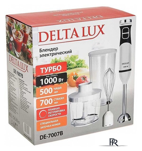 Погружной блендер Delta LUX DE-7007B - Изображение №8 — Интернет-магазин ПроЗаказ
