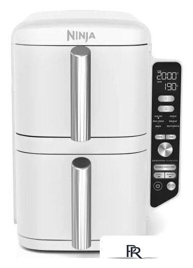 Аэрогриль (аэрофритюрница) Ninja Double Stack XL 2-Drawer Air Fryer 9.5L Wit SL400EUWH - Изображение №1 — Интернет-магазин ПроЗаказ