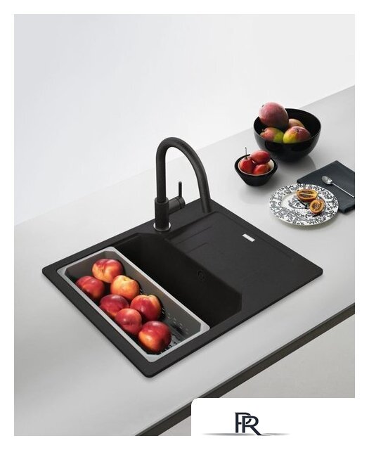 Кухонная мойка Franke Urban UBG 611-62 114.0697.753 (черный матовый) - Изображение №2 — Интернет-магазин ПроЗаказ