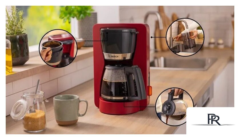 Капельная кофеварка Bosch MyMoment TKA4M234 - Изображение №4 — Интернет-магазин ПроЗаказ