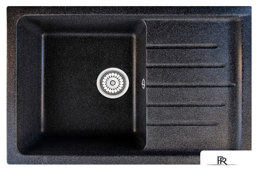 Кухонная мойка Berge BR-7602 (черный матовый) - Изображение №1 — Интернет-магазин ПроЗаказ
