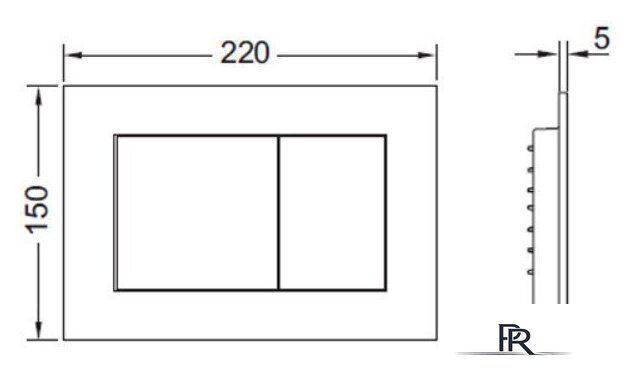 Инсталляция для унитаза Tece 9.400.412 - Изображение №2 — Интернет-магазин ПроЗаказ
