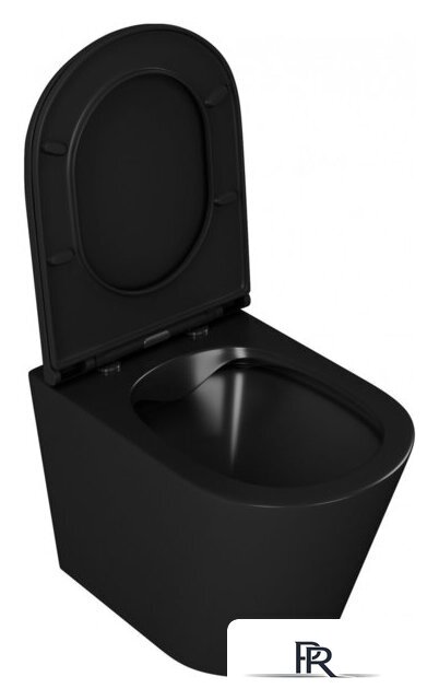 Унитаз подвесной D&K Venice DT1026025 (черный, сиденье микролифт) - Изображение №10 — Интернет-магазин ПроЗаказ