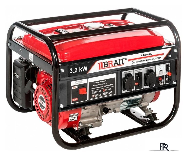Бензиновый генератор Brait BR3800-CU - Изображение №1 — Интернет-магазин ПроЗаказ
