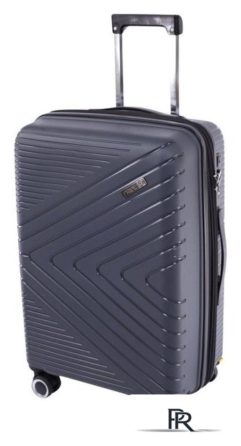 Чемодан-спиннер Pride РР-202 (M, серый) - Изображение №2 — Интернет-магазин ПроЗаказ