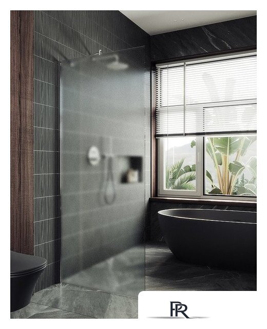 Душевая стенка MaybahGlass 109x195 MGD-680-4ш (сатин стекло/хром глянцевый) - Изображение №3 — Интернет-магазин ПроЗаказ