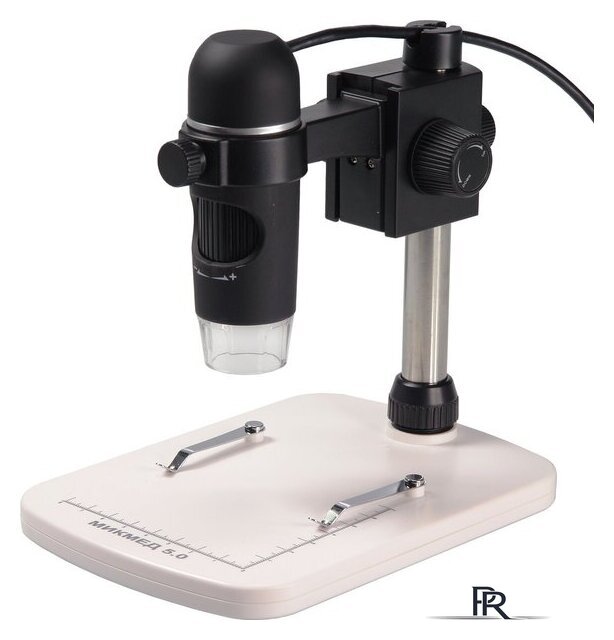 Микроскоп Микмед 5.0 Цифровой со штативом 22240 - Изображение №2 — Интернет-магазин ПроЗаказ